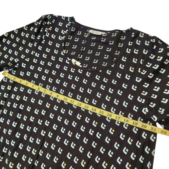 MASAI Copenhagen Noculla Midi Dress Womens Medium Black Bias Stylish Modern - Picture 10 of 12